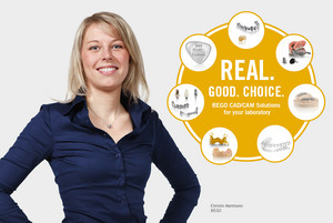 BEGO offers its customers a broad portfolio of products and services in the field of CAD/CAM.