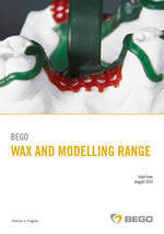 The BEGO Wax and Modelling Range