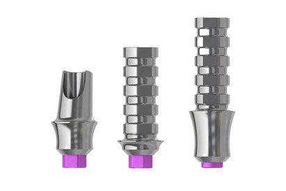 Provisorischer Titanaufbau Hex/ no Hex