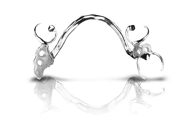 Mediloy® RPD partial denture frameworks – polished and blasted