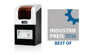 The 3D printer Varseo was awarded once again with the “Best Of” seal of the INDUSTRIEPREIS.
