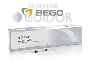 GUIDOR® easy-graft CLASSIC und CRYSTAL+ wird jetzt von  BEGO vertrieben.