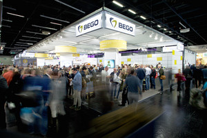 Der Andrang auf dem BEGO Stand in Halle 10.2 war an den fünf Messetagen ununterbrochen groß.