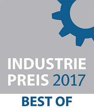 The new BEGO 3D printer Varseo S was awarded with the “BEST OF” seal of the INDUSTRIEPREIS 2017.